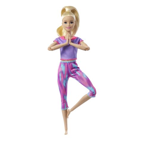 barbie made to move doll pink|barbie made to move poseable.